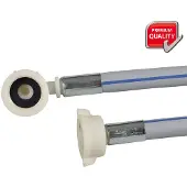 Universeel Bulk - Aanvoerslang 60bar 1xhaaks 3.5mm