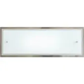Linea Verdace - Wandlamp Abano Recta Gr.3XG9-40W - Nikkel mat