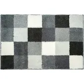 Floris Blocks - Badmat - 60x90cm - Grey