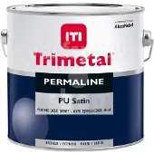 Trimetals Permaline PU Satin RAL 9010 zuiver wit 1 liter