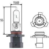 Hella 8GH 005 635-161 Gloeilamp, verstraler