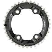 Shimano Plateau VTT - - XT M8000 - 11 versnellingen - 38T - Zwart
