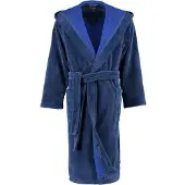 Cawö Badjas 801 Uni Capuchon Men Donkerblauw-50 / 52