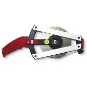 Bmi Meetband met frame | lengte 30 m bandbreedte 13 mm | B cm EG II | aluminium geel glasvezel | 1 stuk - 320031030BF 320031030BF