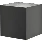 Highlight Wandspot Square zwart 10cm