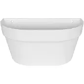 Elho Wandbak, Loft urban, wit, 40 cm