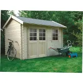 Solid Superia Arles Tuinhuis - Vuren - Onbehandeld - 358x238x246,3cm