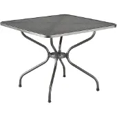 Engarden Tuintafel - Streckmetaal - Antraciet - Vierkant - 90 x 90 cm - Kettler