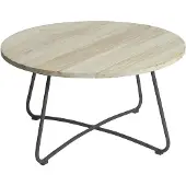Cotoons Loungetafel Lily Anthracite Ø80,5 cm