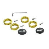 Odi Lock-On Rings Aluminium Goud