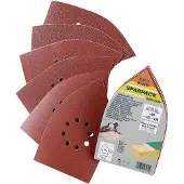 Kwb Schuurdriehoek 4x K60, 4x K120, 4x K180 107 x 175 mm (12 vels, )