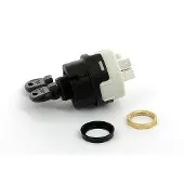 VETUS Starter-preheat Keyswitch With 2 Keys Zilver