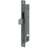 Nemef 9660 Zwenkschootslot | DM35mm | voorplaat RVS 24x245mm rechthoekig | staal verzinkte zwenkschoot | DR 1+2+3+4 - 9966307000