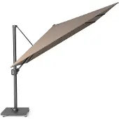 Platinum Challenger T1 premium zweefparasol 400x300 cm havanna