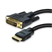 S-Impuls DVI-D Dual Link - HDMI kabel / zwart - 5 meter