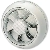 Soler & Palau muurventilator 600m3/h 230V 0.028W aansluitklem met klep lichtnet 298x248mm wit IPX4 HCM225N