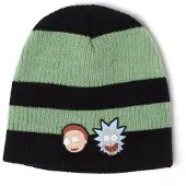 Difuzed Rick & Morty - Striped Beanie / Muts