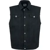 Black premium by emp Bodywarmer - Life Of An Easy Rider - S tot 5XL - voor Mannen - zwart - Maat S