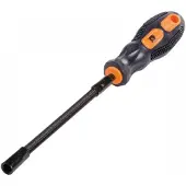 ABC-led Slangenklem Schroevendraaier M7 - Flexibele Hals en Soft-grip