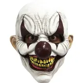 Coppens Halloween clown volledig hoofdmasker |
