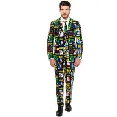 Opposuits Strong Force - Mannen Zomer Kostuum - Gekleurd - Feest - Maat 58