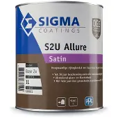 Sigma S2U Allure Satin - Op Kleur Gemengd - 2,5L - Lak