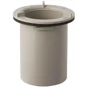 Geberit Dompelbuis Douchesifon L59,5Xh72 Rond