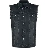 Black premium by emp Bodywarmer - Life Of An Easy Rider - S tot 7XL - voor Mannen - grijs - Maat S