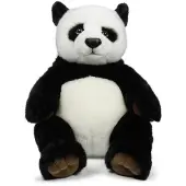 WWF - Pluche panda (47 cm), levensechte knuffel, zachte knuffel, pandabeer
