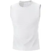 GORE WEAR Mouwloze Basislaag Wit || Maat: M