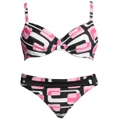 Kangaroos Bikini rosa / zwart