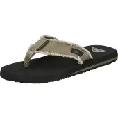 Quiksilver Teenslippers 'MONKEY ABYSS' bruin / groen / zwart