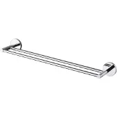 Haceka Pro2000 Handdoekhouder dubbel 60 cm chroom
