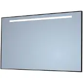 Sanicare Q mirror LED spiegel met zwarte omlijsting 75x70cm