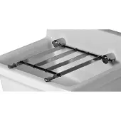 Duravit starck 3 emmerrooster 37.5x31.4x3.4 cm chroom