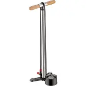 Lezyne Floor Drive Silver Voetpomp