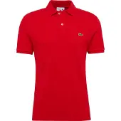 Lacoste polo Slim Fit rood pique