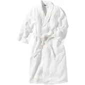 Beco Waffle Bathrobe - White