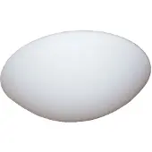 Masterlight Ronde plafondlamp Plafonniere 30cm wit