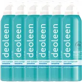 Deoleen Deodorant Spray Gevoelige Huid Voordeelverpakking 6x150ml