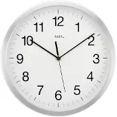 AMS Zendergestuurde wandklok F5525