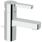 GROHE Lineare New Wastafelkraan - Met trekwaste - Chroom