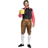Vegaoo Lederhosen oktoberfest kleding voor heren