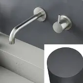 Hotbath Cobber Wastafelkraan Verouderd IJzer (Verouderd ijzer)