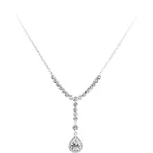 Diamonfire Zilveren hanger inclusief collier diamonfire Bridal 803.0387.45