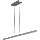 Masterlight Hanglamp eettafel - kantoor Real 3 130cm grijs