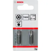 Bosch T40H Security-Torx-bit extra-hard T40H, 25 mm 10 stuks - 2608522015
