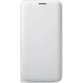 Samsung flip case - wit - Samsung G925 Galaxy S6 Edge