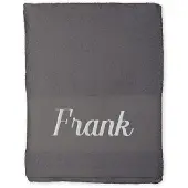 Yoursurprise Handdoek borduren - Antraciet