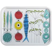 Almedahls Picknick dienblad 33x43 cm Multi